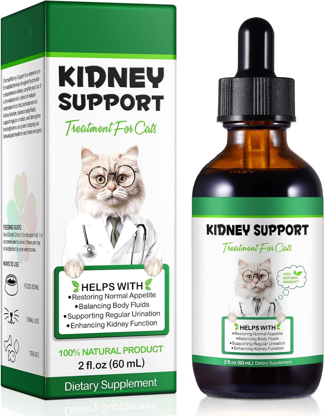 Kidney Support for Cats, Cat Kidney Treatment Support Normal Kidney