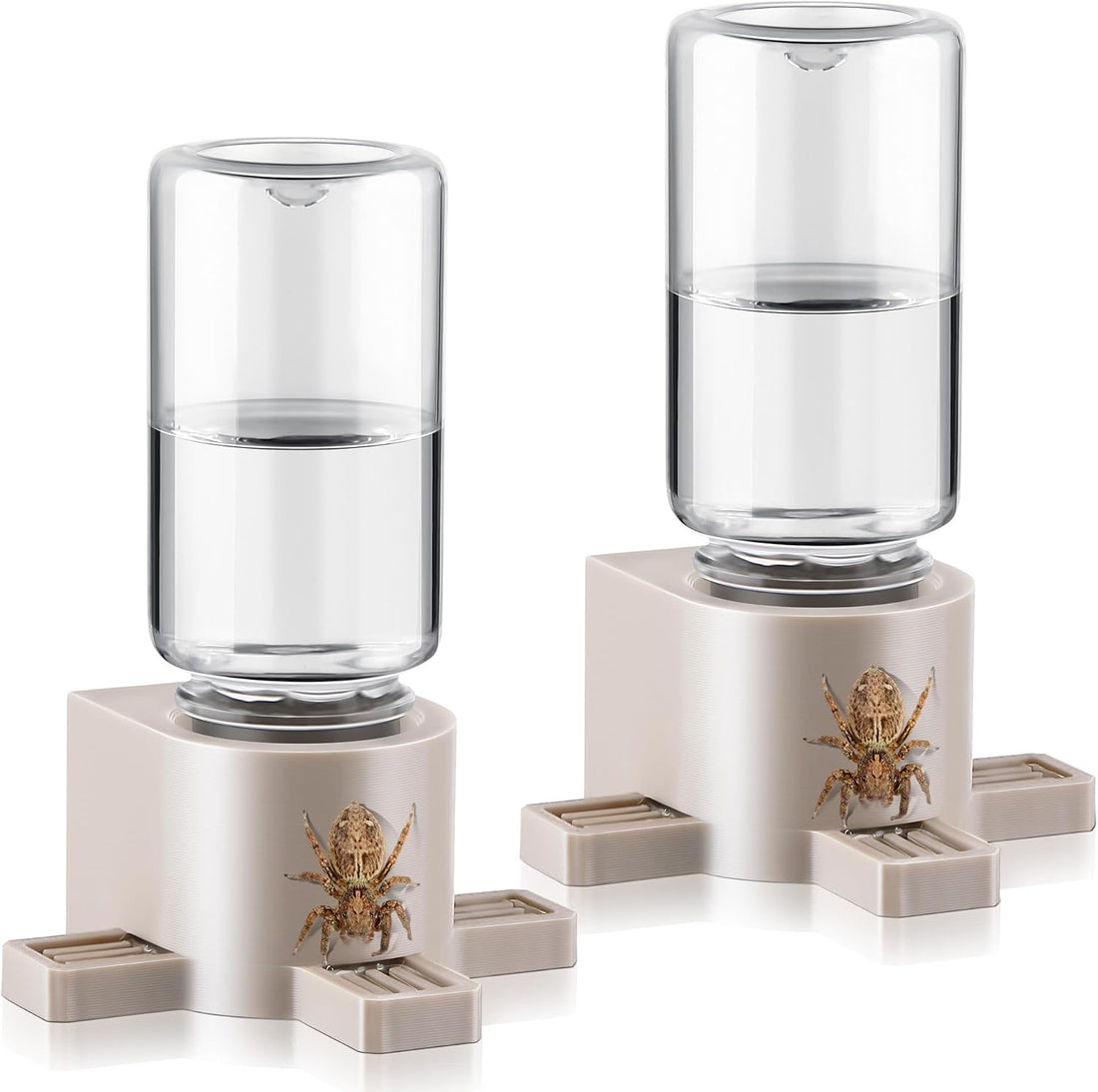 2 Pcs 10ML Jumping Spider Water Dispenser with Magnets
