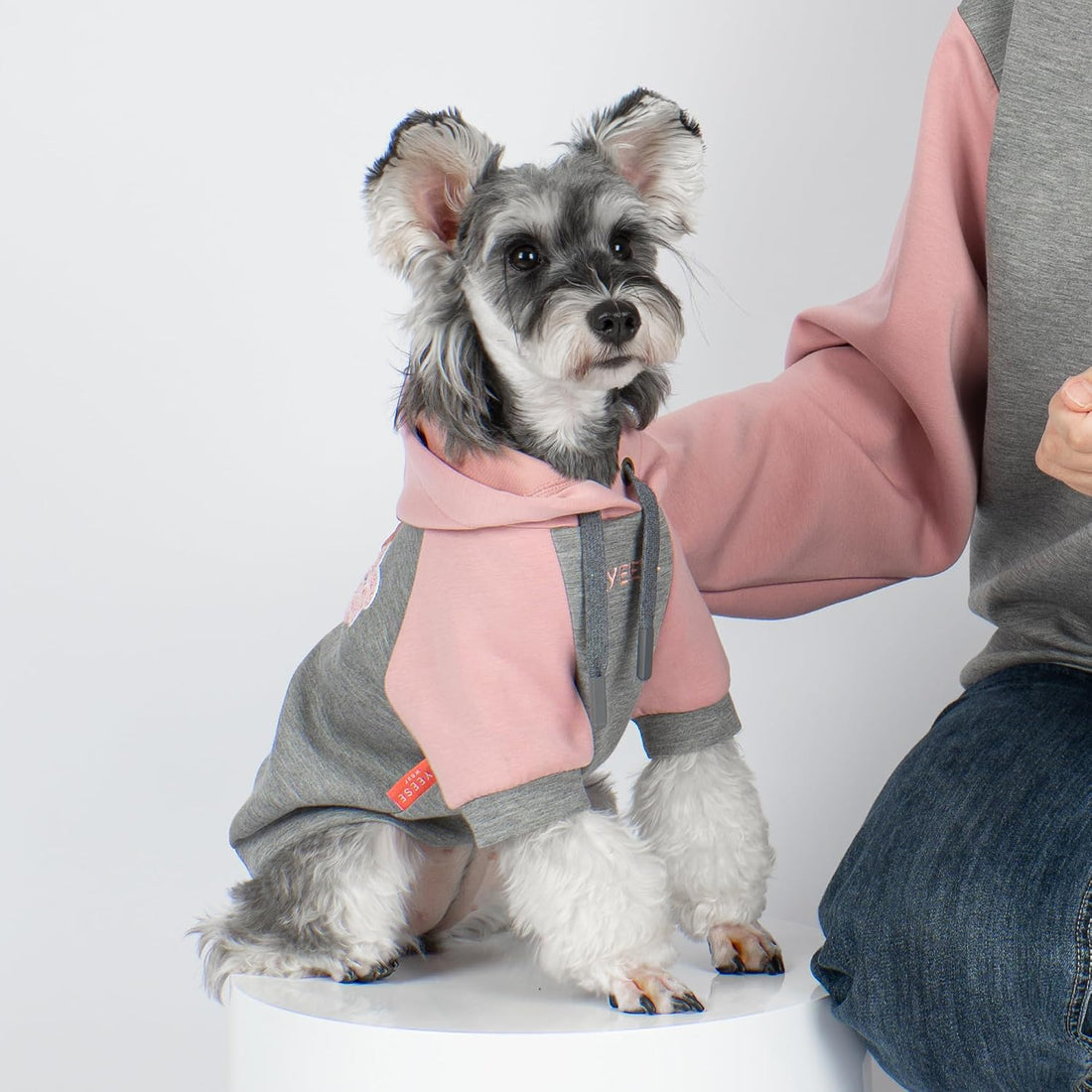 KYEESE Dog Hoodie Stretchy Dogs Winter Coat for Cold Weather Soft Dog