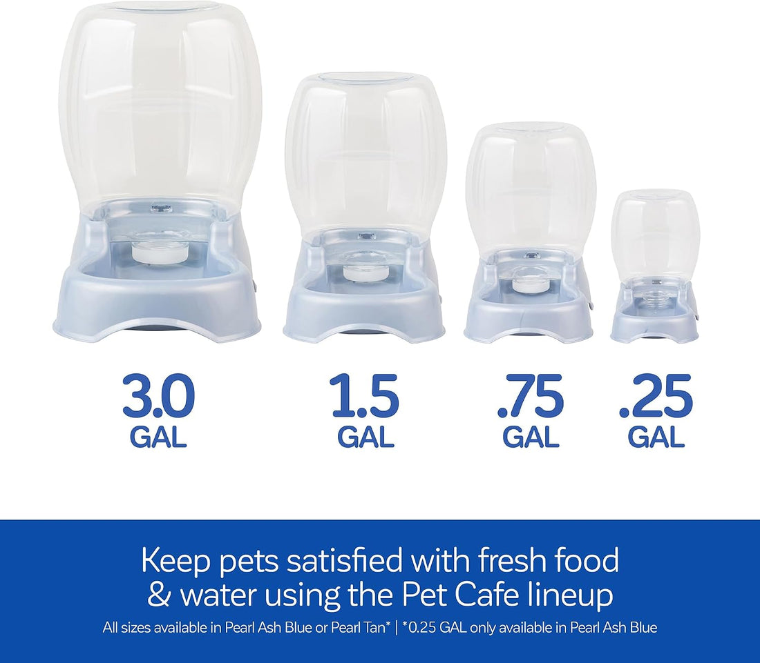 Petmate Pet Cafe Cat and Dog Gravity Water Dispenser