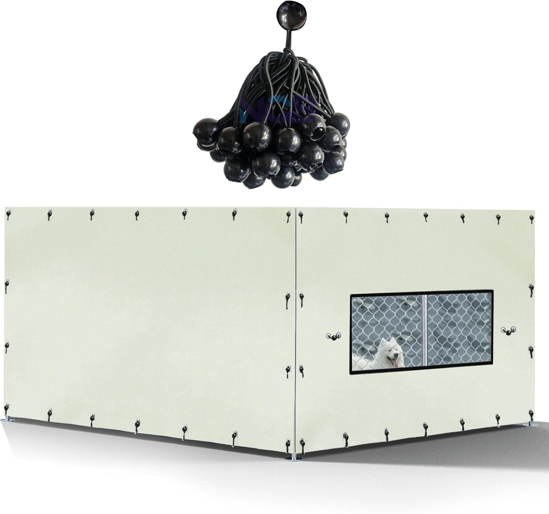 NGB Outdoor Kennel Cover, 10'W x 10'L, Beige
