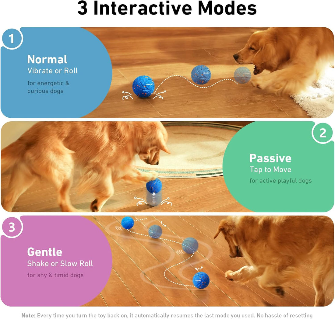 Cheerble Smart Interactive Dog Toy, Wicked Ball AIR, E-TPU Material