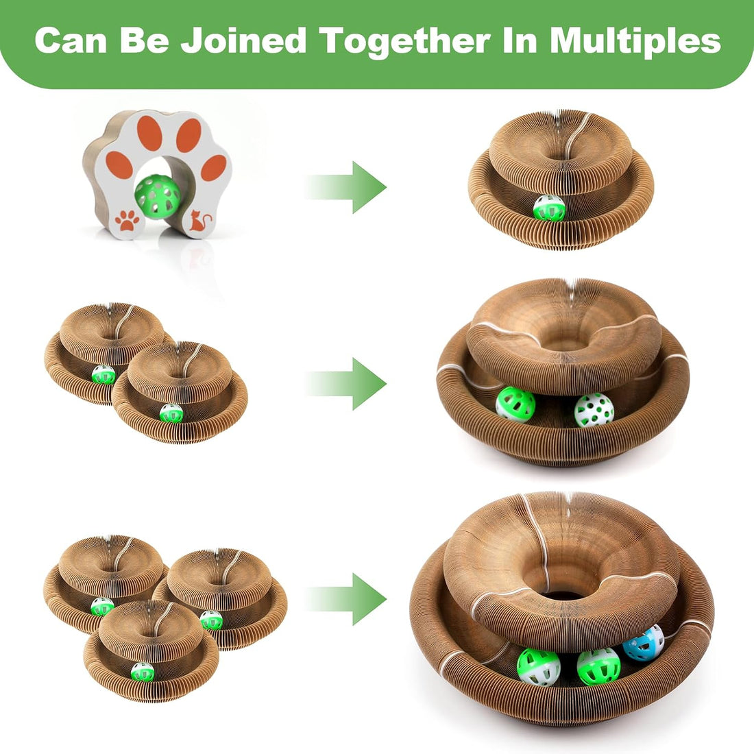 Goosheep Cat Toy Interactive for Indoor Cats Scratcher