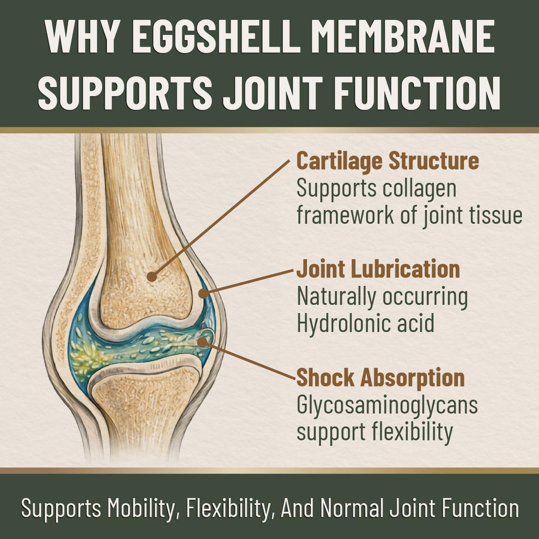Eggshell Membrane Collagen for Horses - Joint Support 5.5 oz