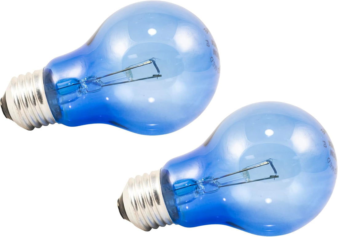 Zoo Med Daylight Blue Reptile Bulb - 60 Watt 2 Bulb Value Pack