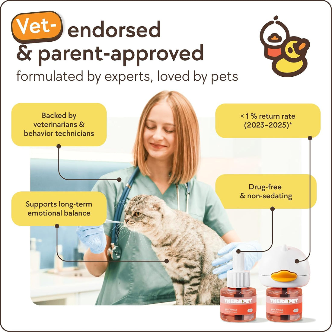 TherapetMD 60-Day Cat Calming Diffuser