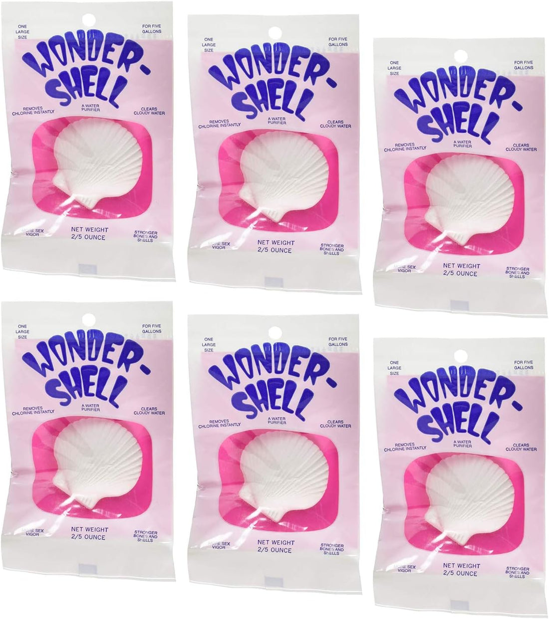 Weco Wonder Shell Natural Minerals, Large