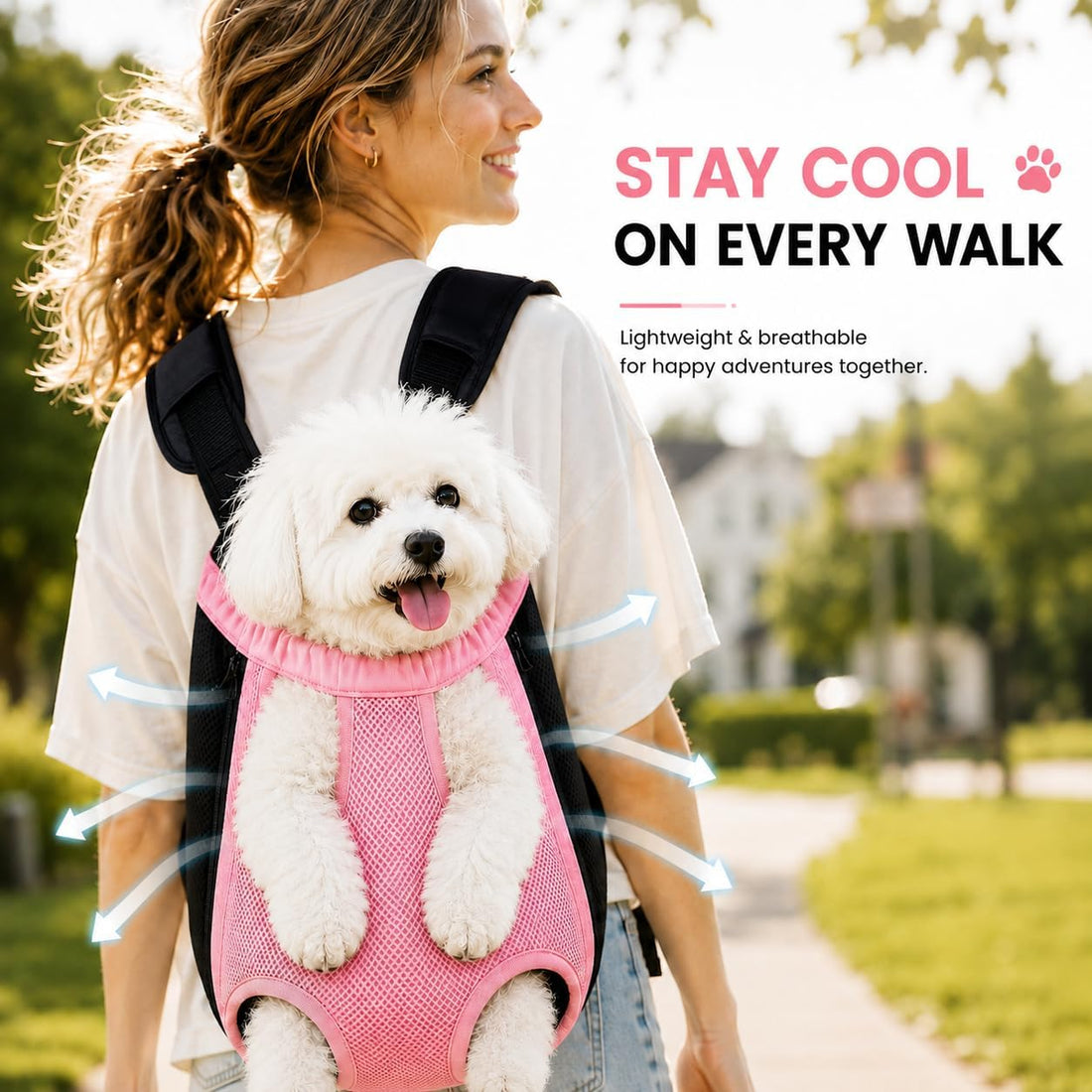 Inspack Dog Backpack Carrier/Cat Carrier