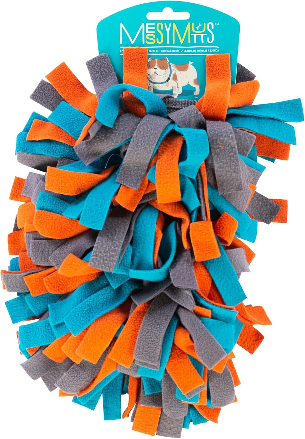 Messy Mutts Square Snuffle and Lick Mat for Dogs, 16 Inch