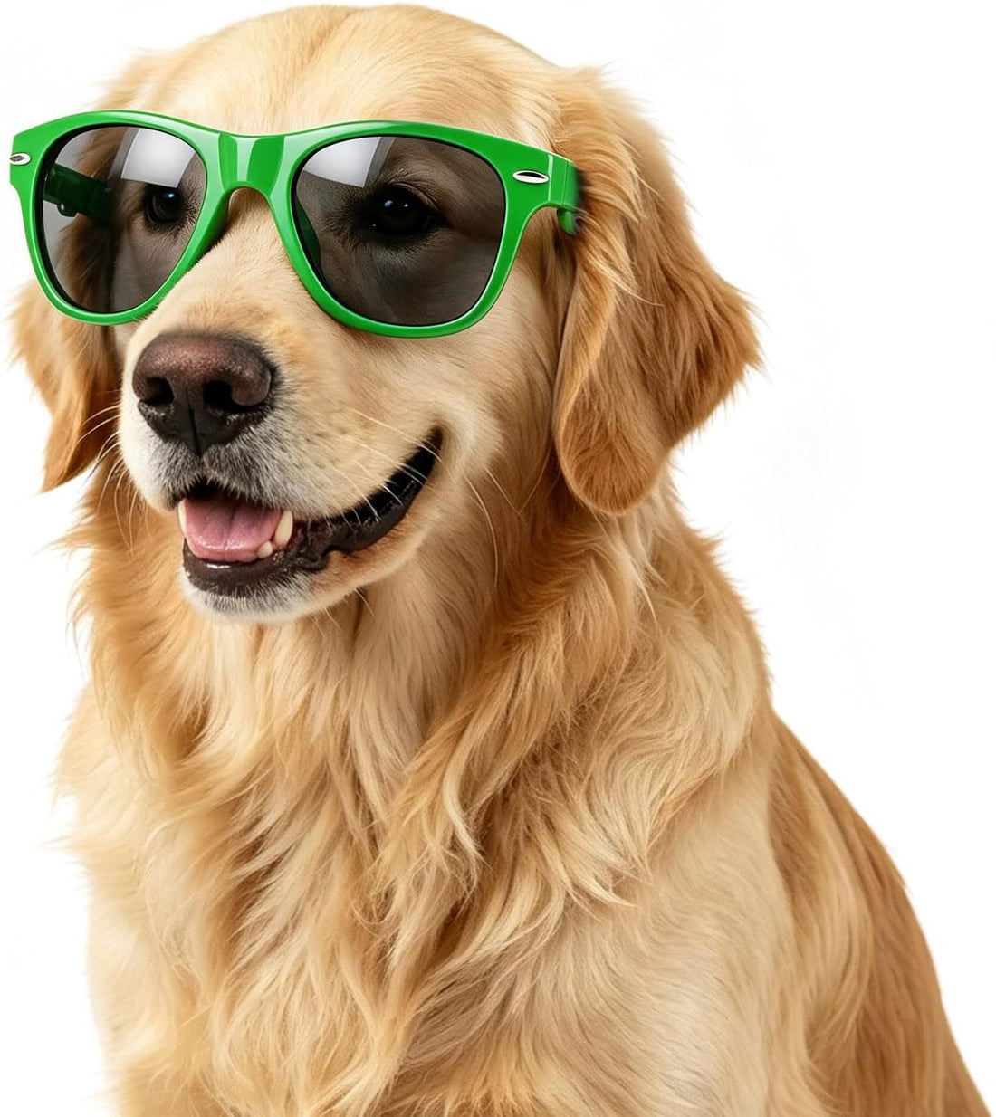 LESYPET Dog Sunglasses with Adjustable Strap Medium-Large Dog Glasses