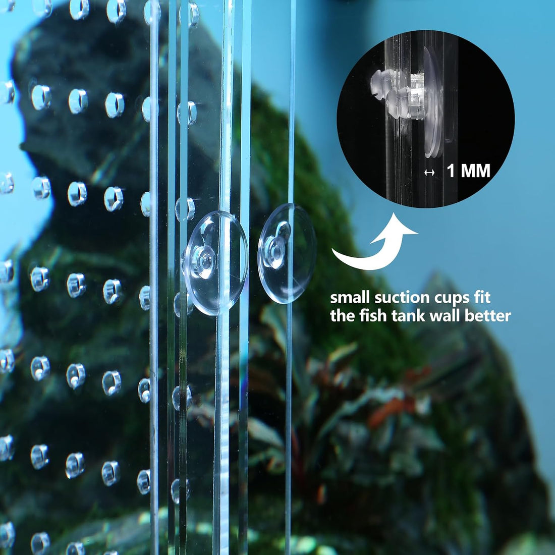Acrylic Fish Tank Divider 10Gallon,Adjustment Clear Fish Tank