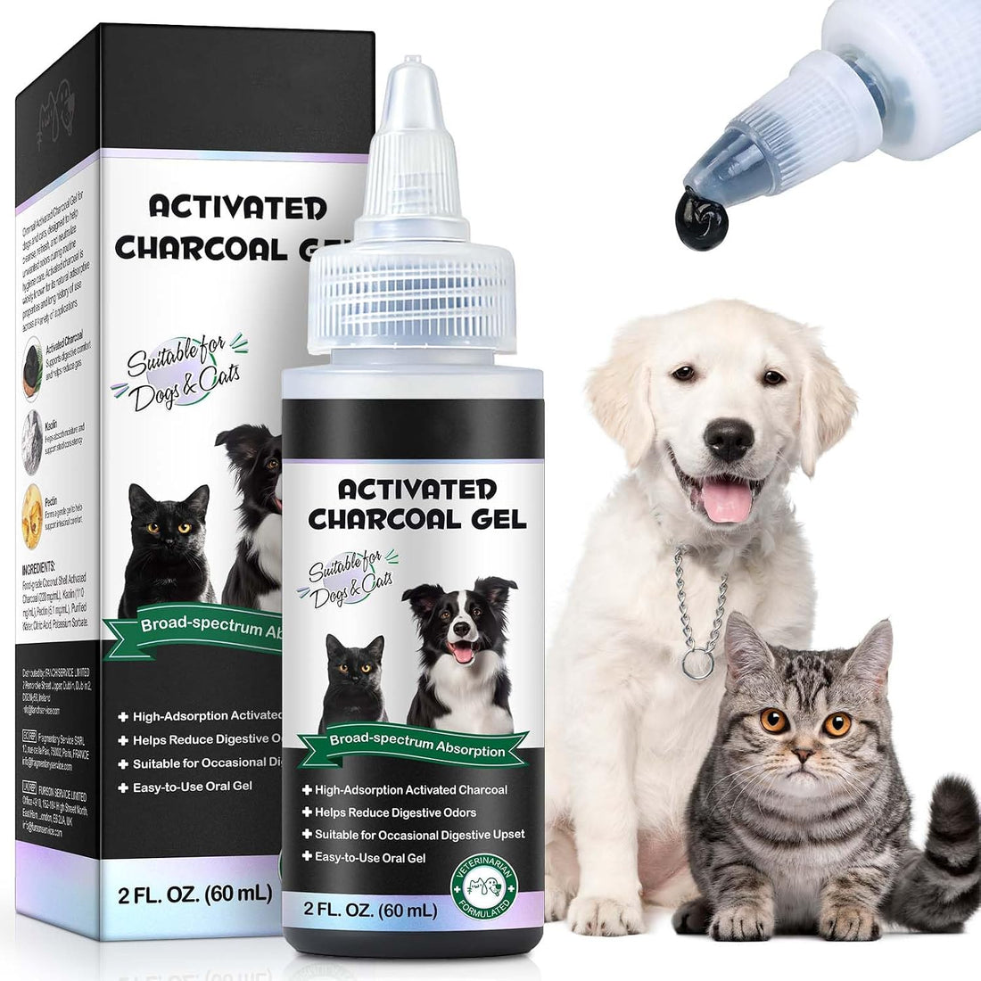 Activated Charcoal for Dogs and Cats