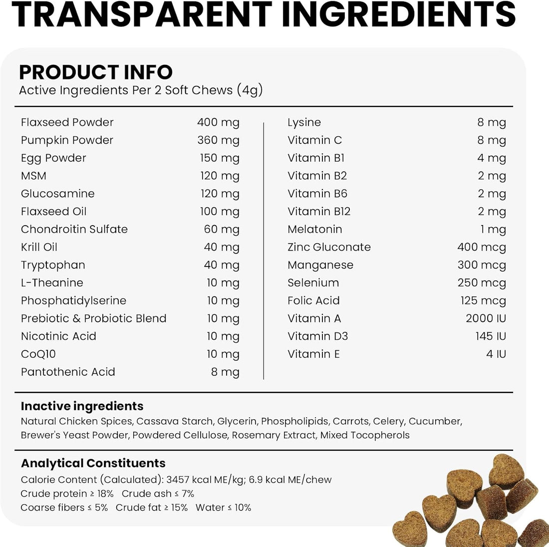 29 in 1 Dog Vitamins and Supplements 200 Ct Advanced Dog Multivitamin