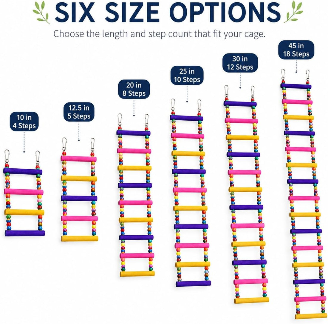 Bird Toys for Parrots Parrot Bridge, Swing Toys