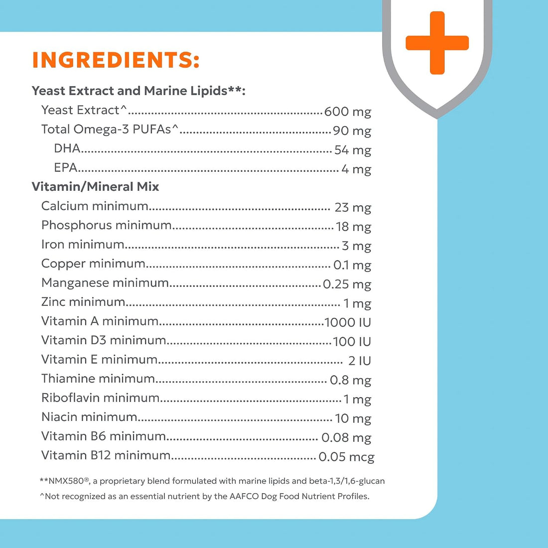 Nutramax Immune Support Supplement for Dogs, Chewable