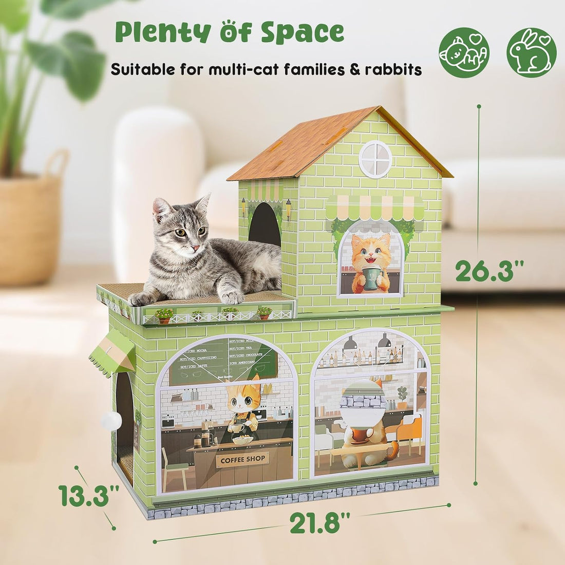 Cardboard Cat Houses for Indoor Cats