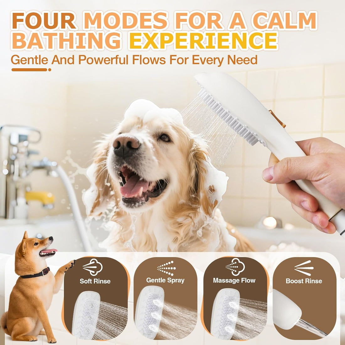 Jamini Dog Shower Attachment