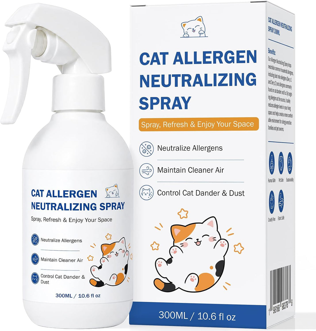 Cat Allergen Neutralizing Spray for Humans