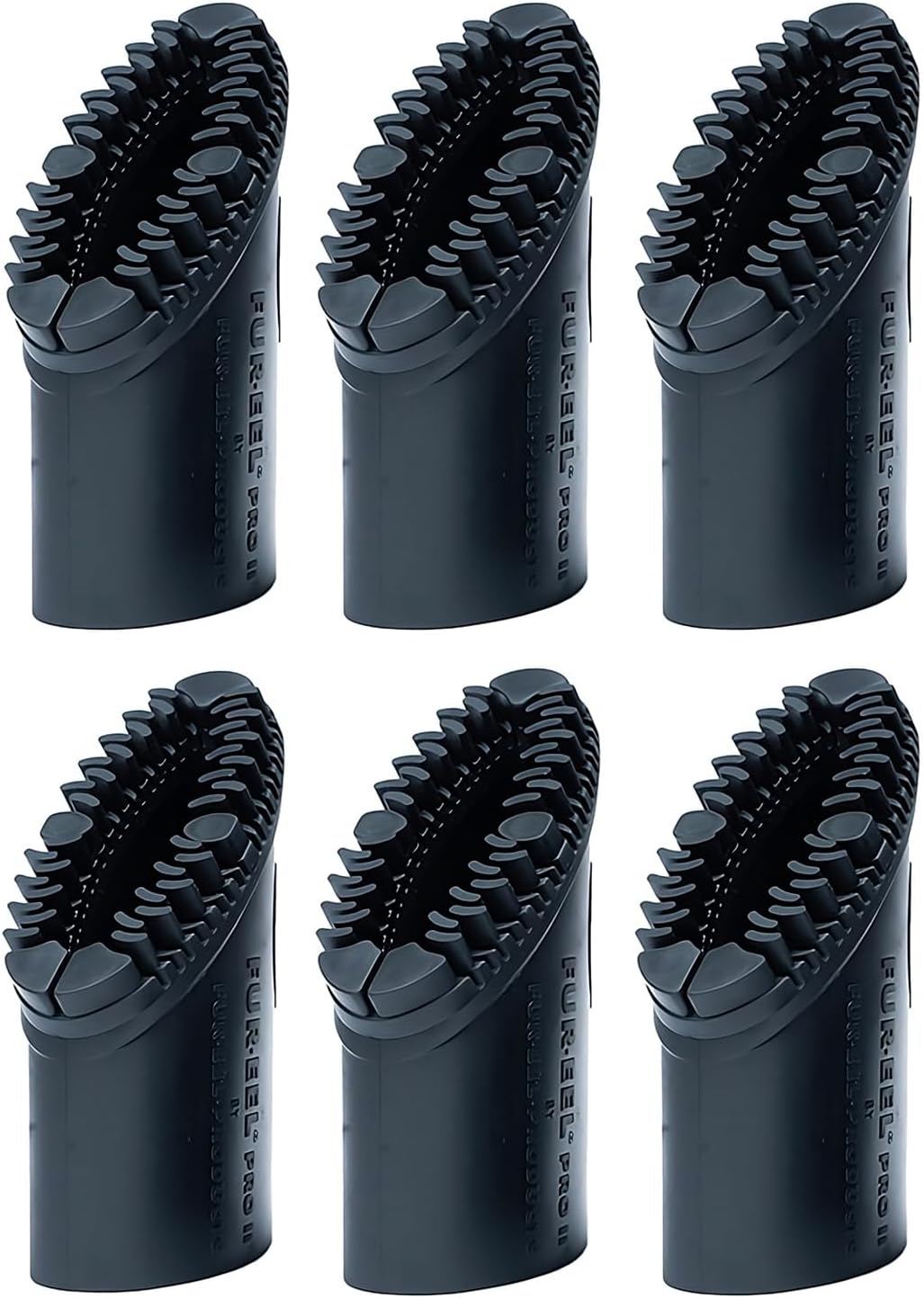 FUR-EEL PRO 2.0 Pet Hair Vacuum Attachment, Rubber Pet Hair Remover