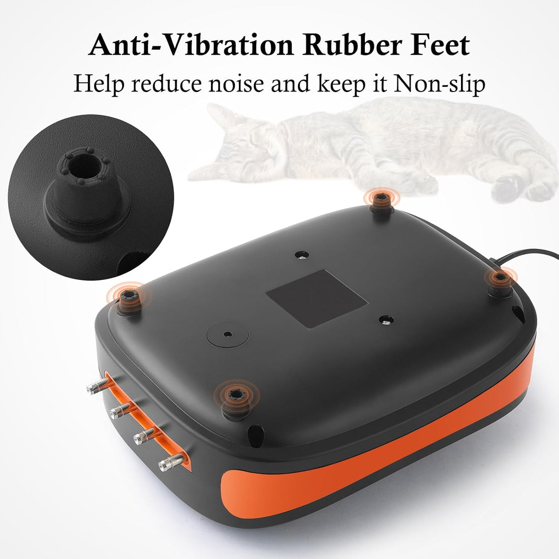 FEDOUR 4W/5W/8W Aquarium Corded Electric Air Pump