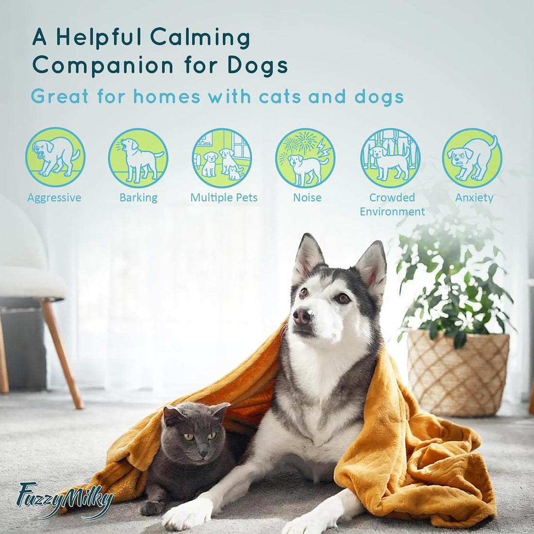 Lickable Calming Treats for Cats Dogs