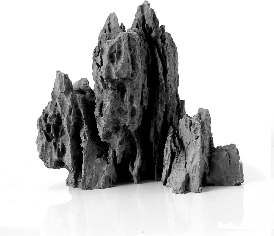 FZONE Aquarium Rocks Aquascaping, Resin Seiryu Rock for Aquascaping