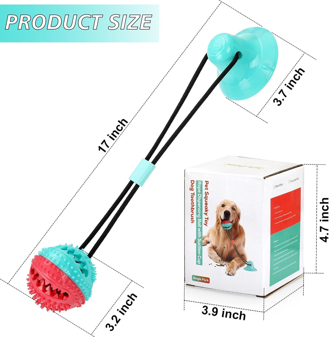 ALLRIER Dog Toys to Keep Them Busy for Boredom,Interactive Dog Toys