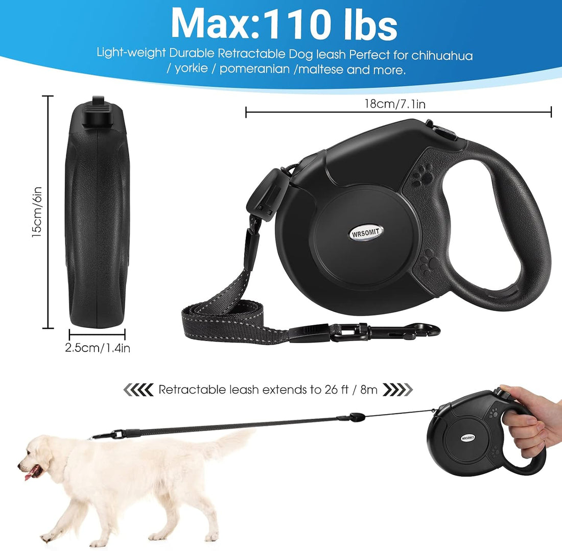 WRSOMIT Retractable Dog Leash
