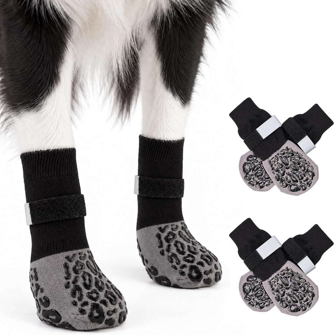 Non Slip Dog Socks to Prevent Licking Paws