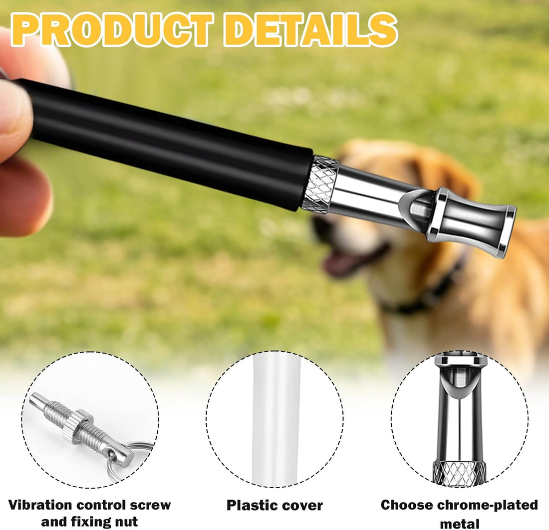 3Pcs Dog Whistle To Stop Barking,For Training Recall,Professional