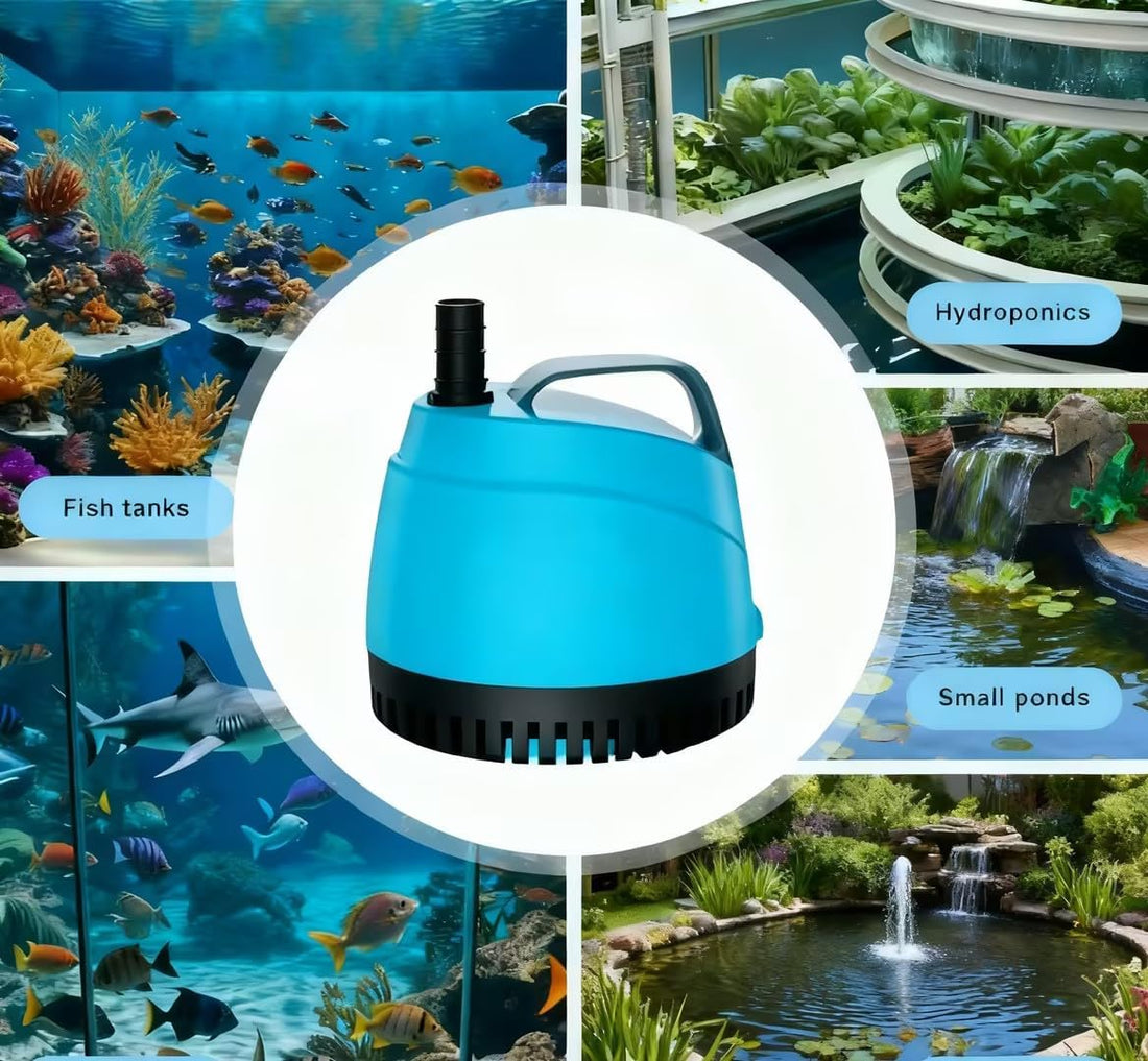 210GPH Submersible Water Pump Ultra Quiet,Bottom Suction Aquarium