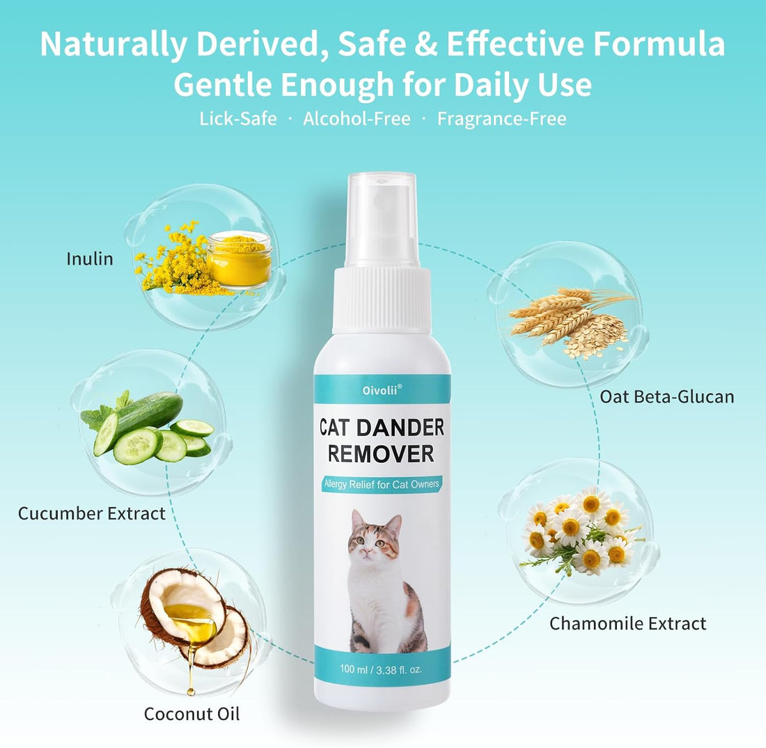 Oivolii Cat Dander Remover Spray