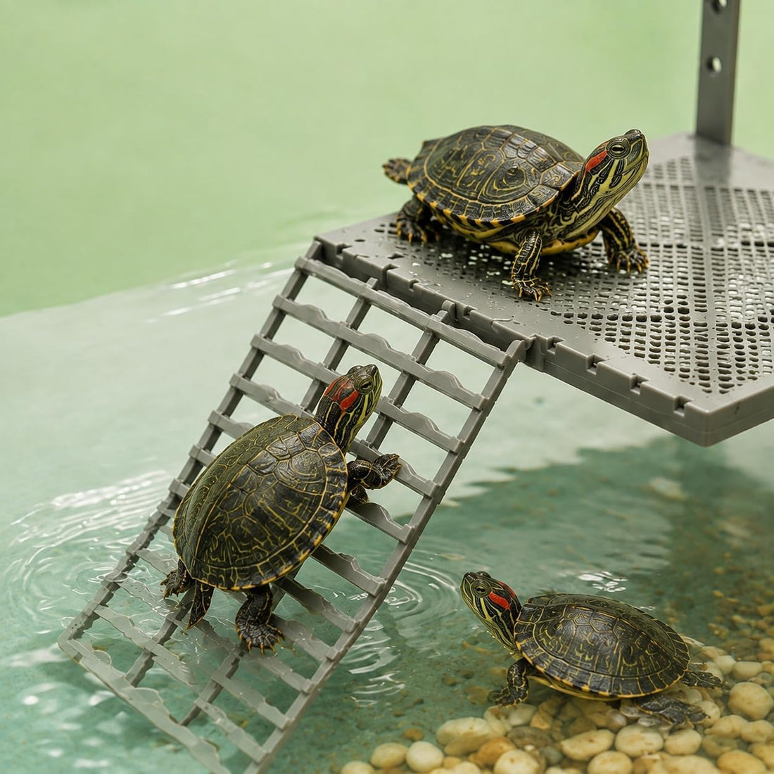 Turtle basking Platform Suitable for 20–75-Gallon Aquariums