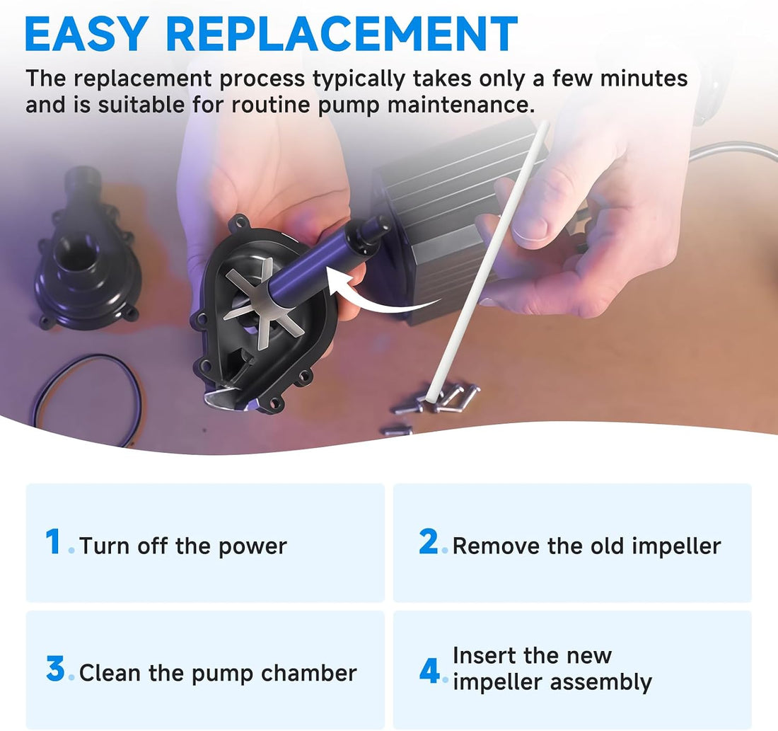 12756 Magnetic Impeller Replacement, 2-Pack