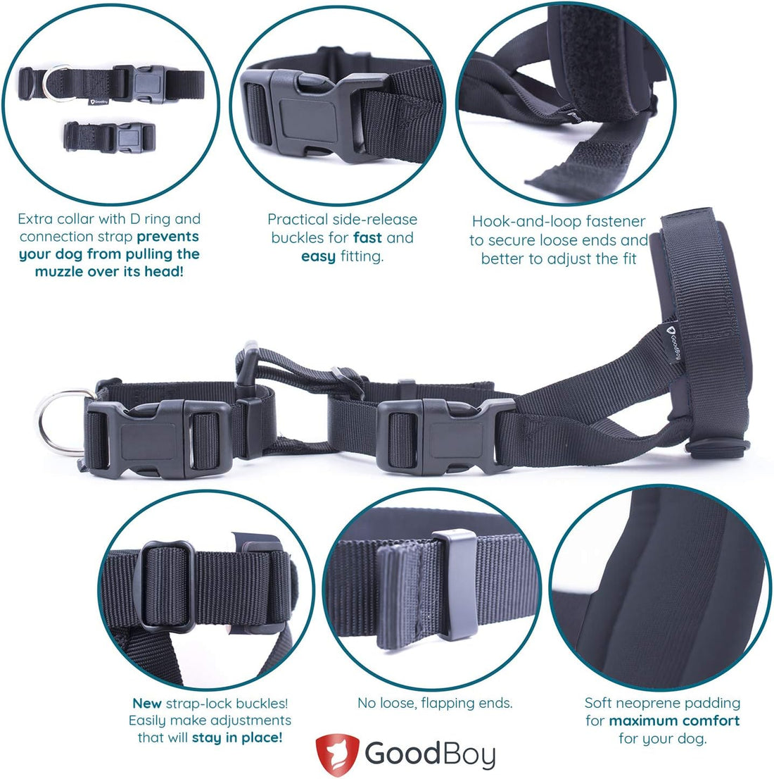 Gentle Muzzle Guard for Dogs