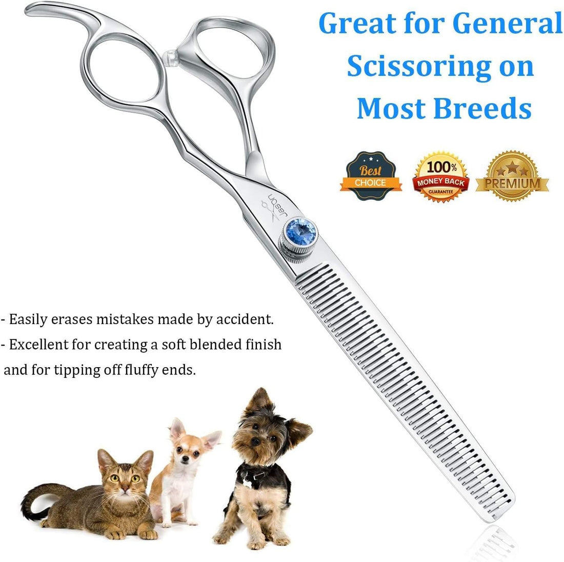 JASON Dog Grooming Thinning Scissors