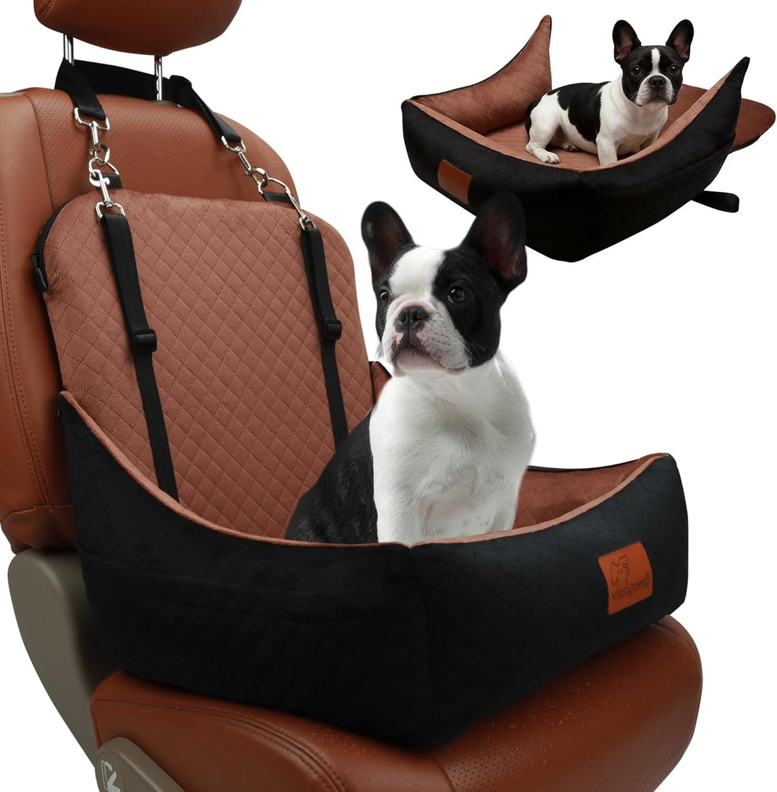Small Dog Car Seat & Travel Bed:Keep Your Pup Safe,Comfortable