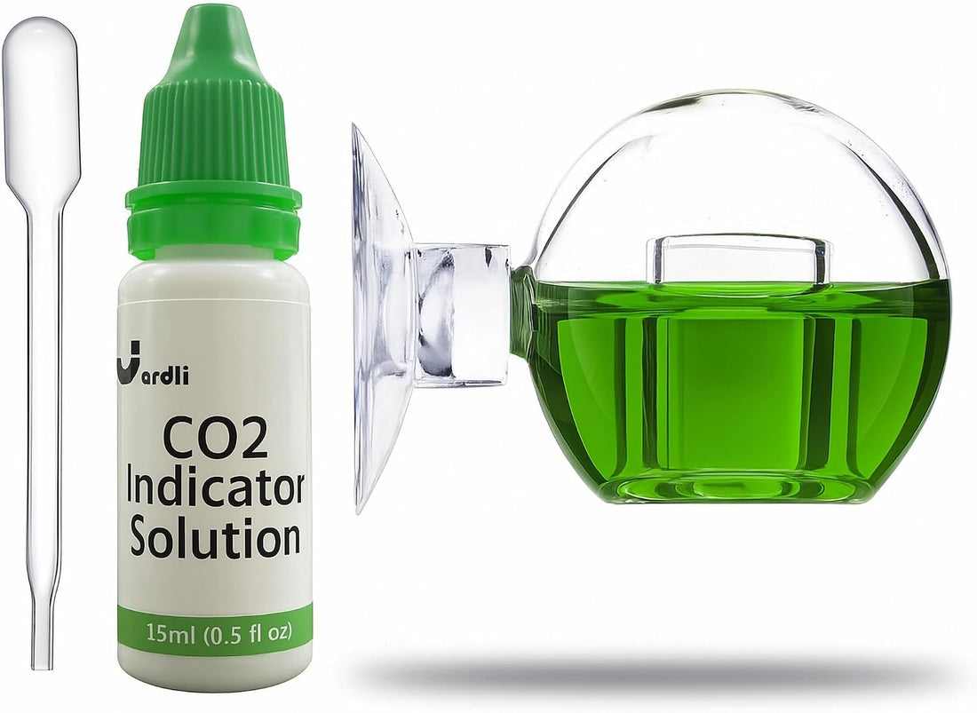 Glass CO2 Drop Checker – CO2 Monitor Kit for Aquarium Planted Tank