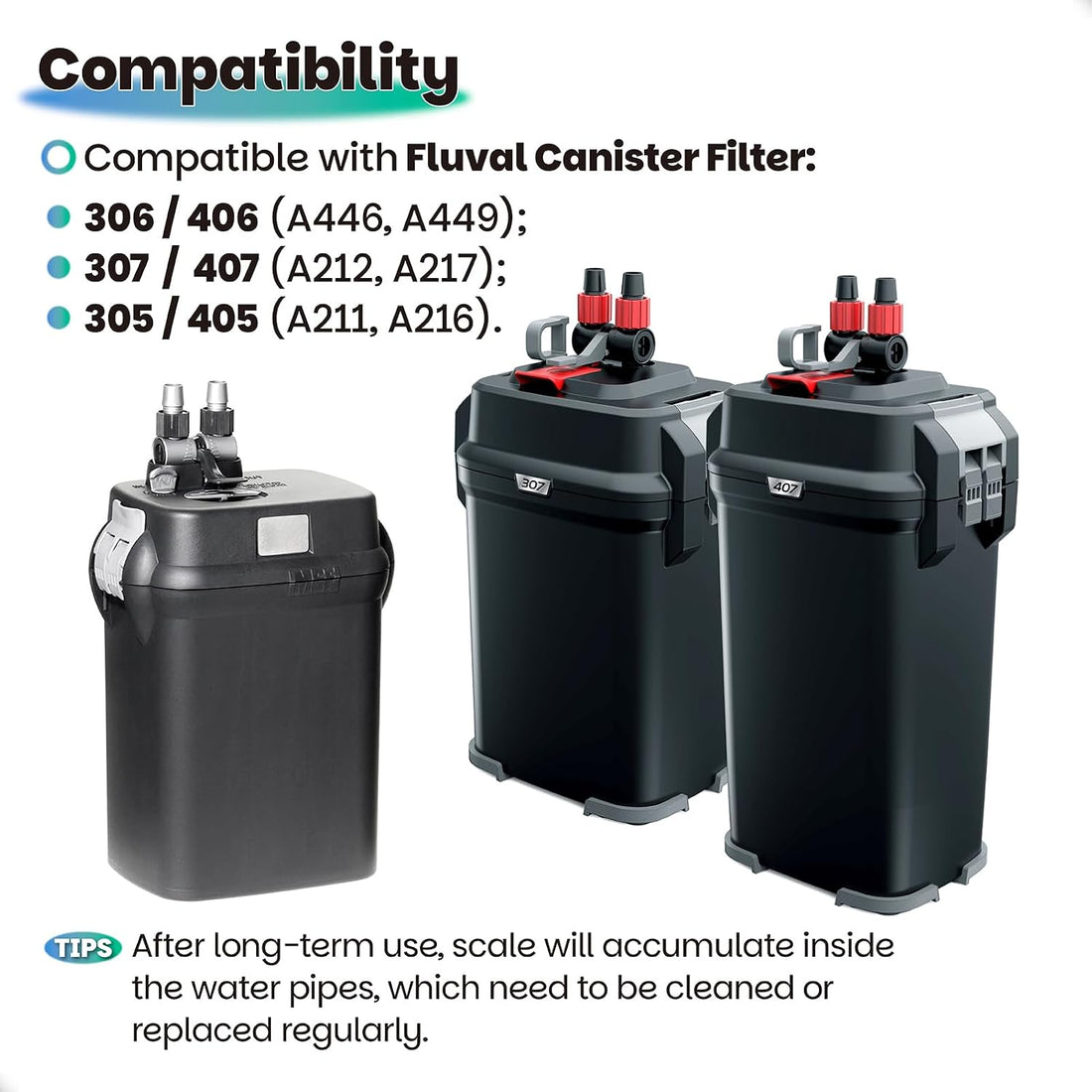 Canister Filter Ribbed Hosing A20015 Replace for Fluval Canister