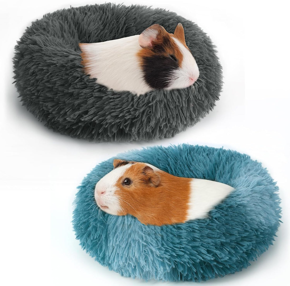 PETKNOWS 2-Pack Winter Guinea Pig Beds Hamster Bed Small Animal