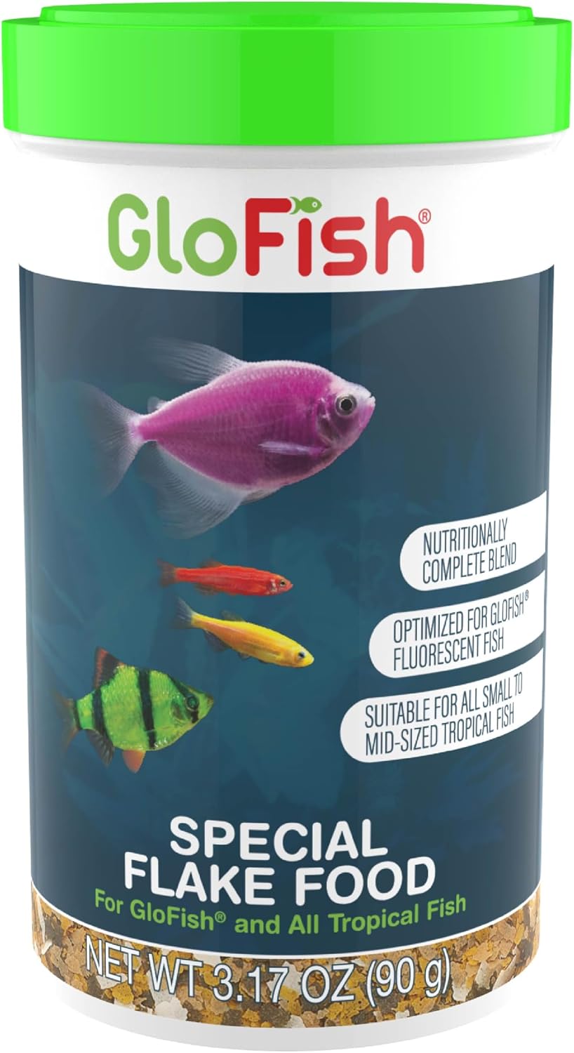 GloFish Special Flake Food for Fish, 3.17 Ounces