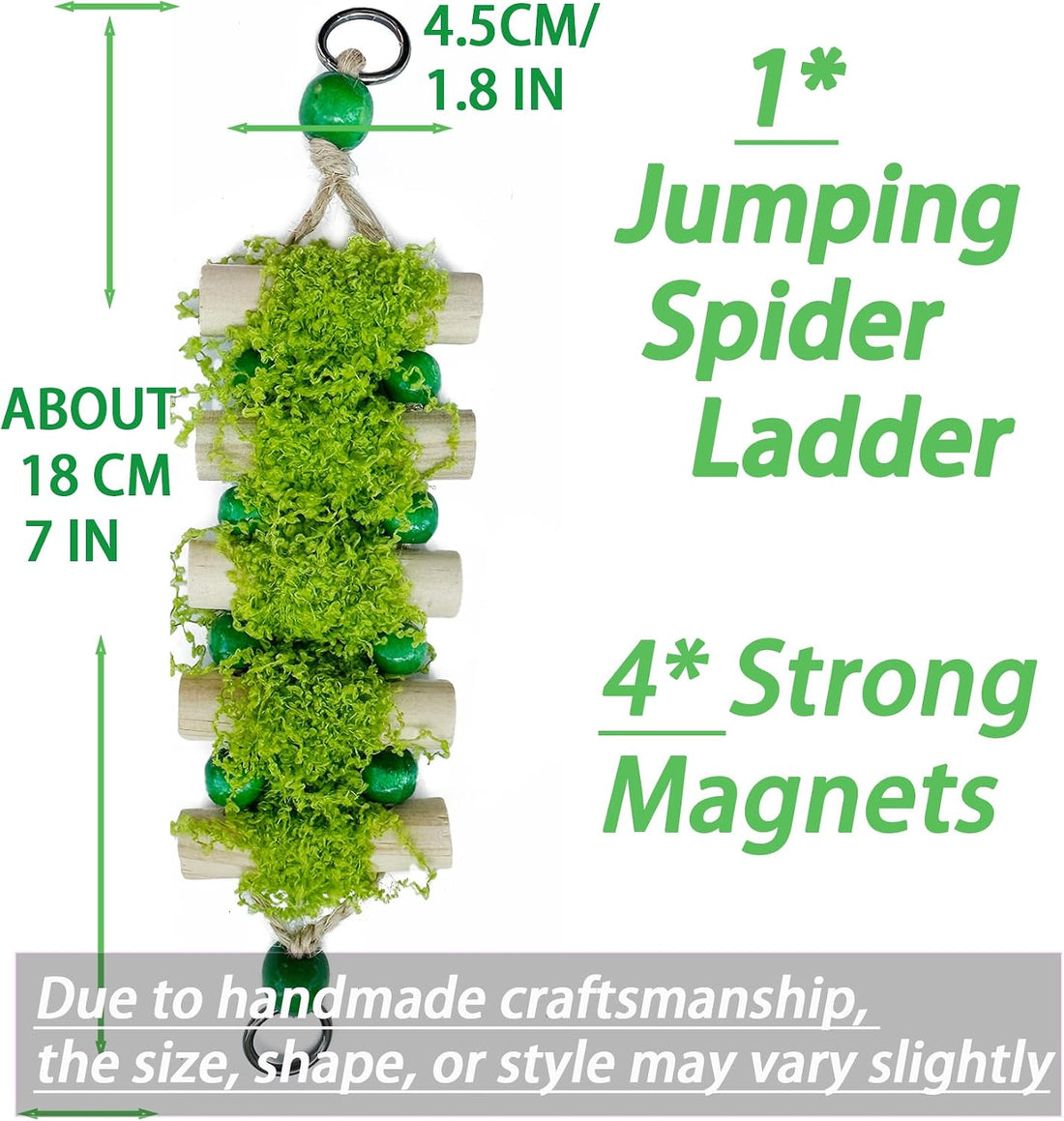 Jumping Spider Rope Bridge,A Solid Wood Climbing Suspension Bridge