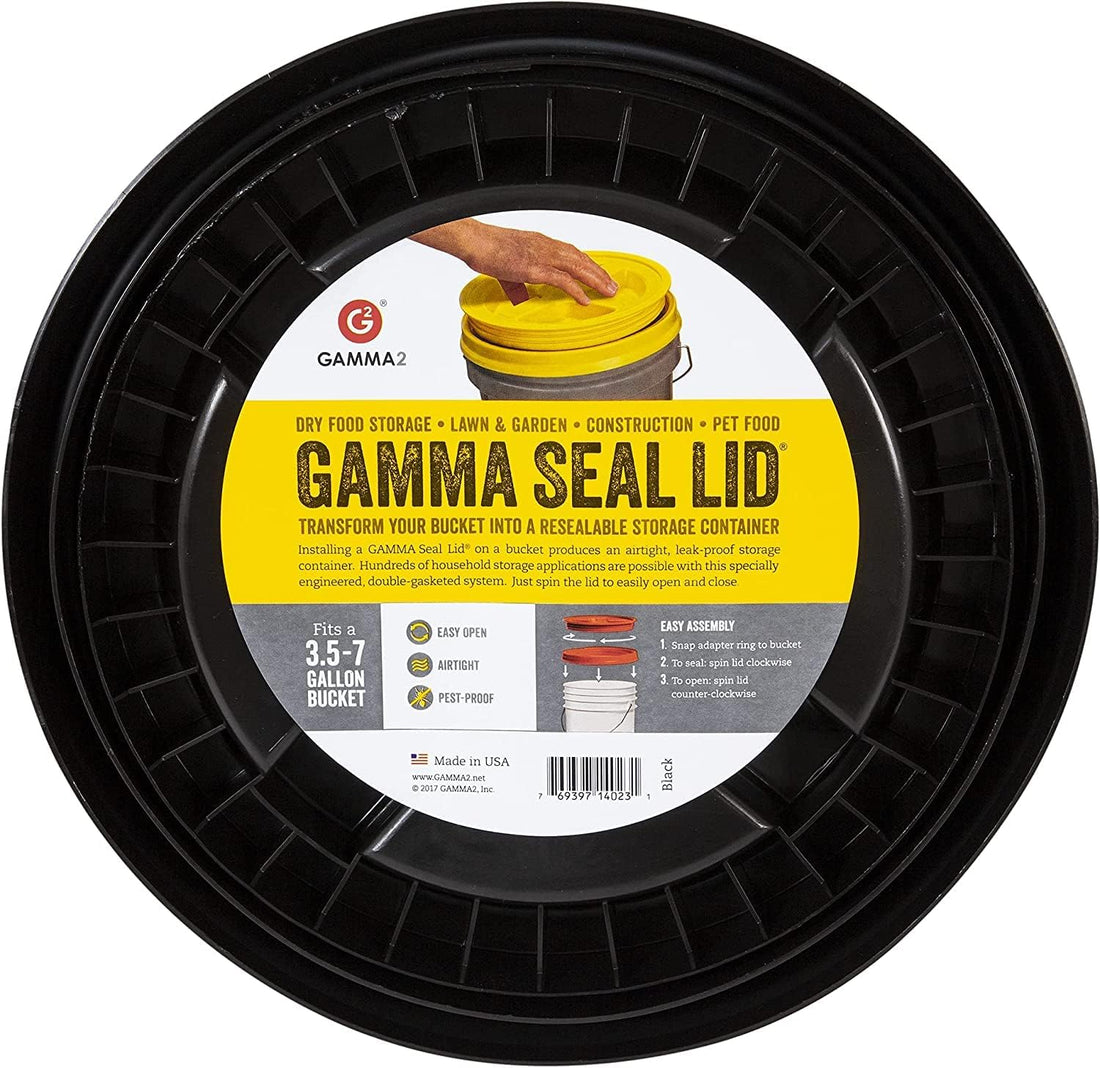 GAMMA2 Gamma Seal Lid - Pet Food Storage Container Lids - Fits 3.5, 5