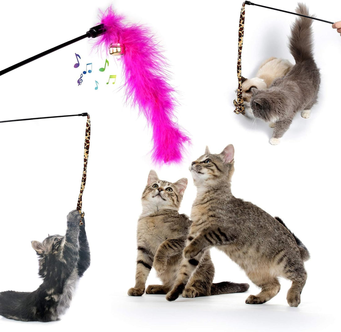 AILUKI 35 PCS Cat Toys Kitten Toys Assortments,Variety Catnip Toy Set