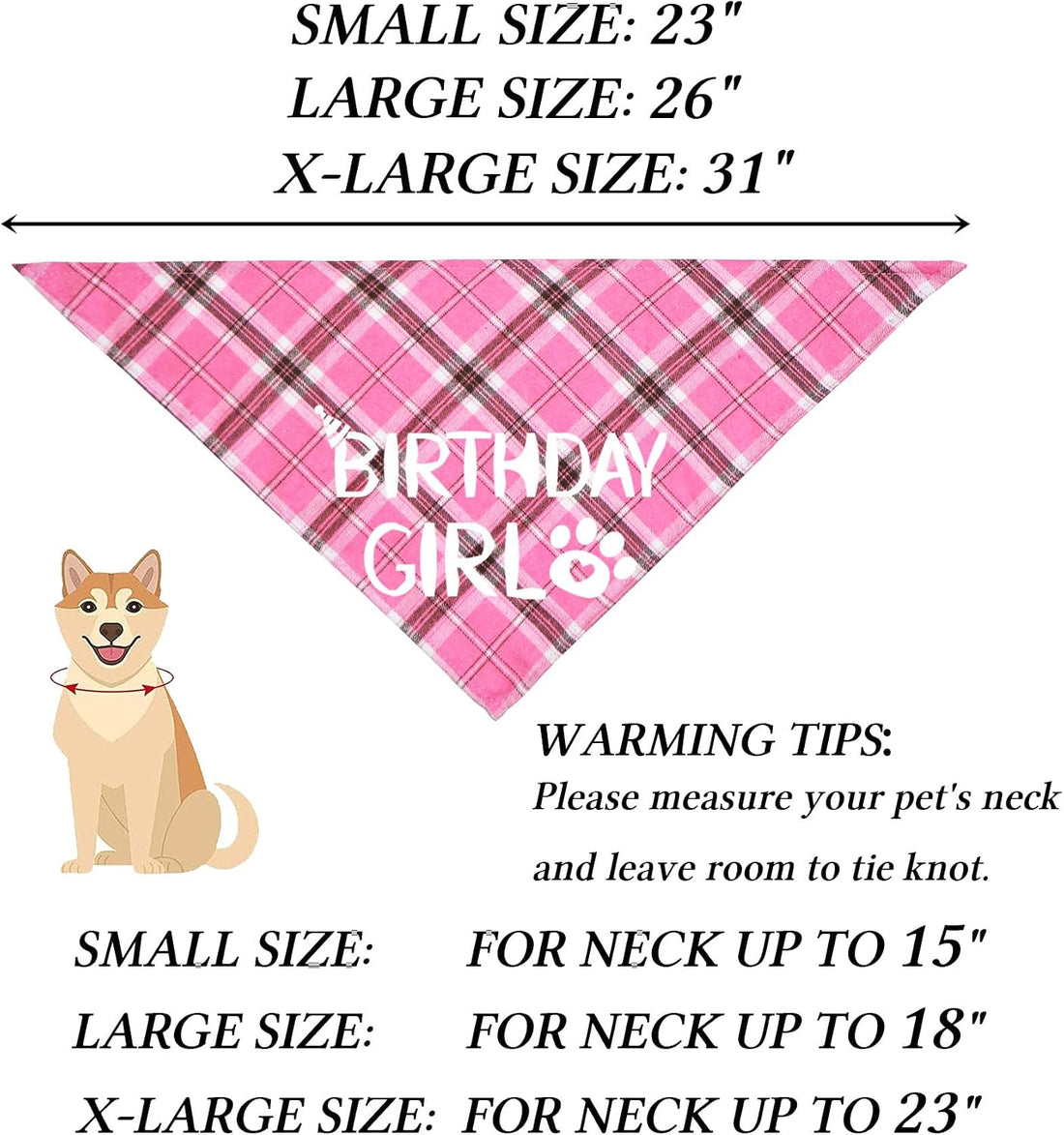 STMK Dog Birthday Outfits, Multi Size Dog Birthday Hat Dog Birthday
