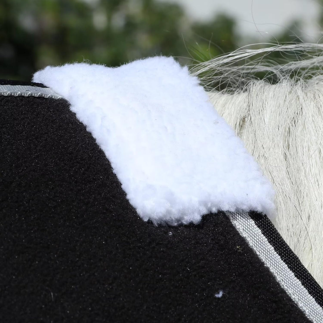 LEAFOREST Horse Fleece Blanket Exercise Cooler Liner Soft Moisture