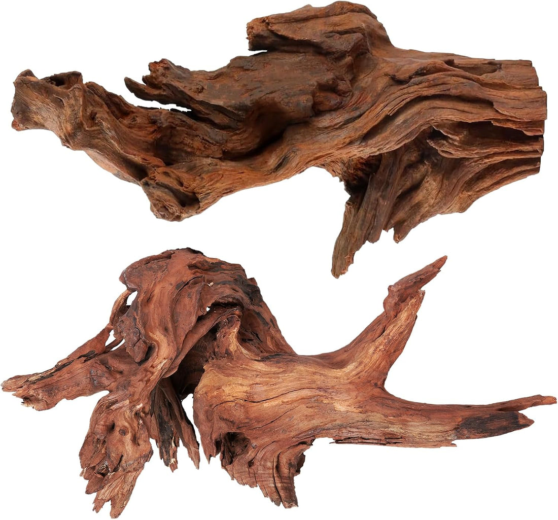 WDEFUN 3 PCS Natural Driftwood for Aquarium Decor Fish Tank