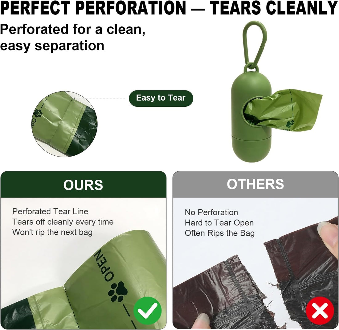 Dog Poop Bag 540 Count Biodegradable Dog Waste Bags with Dispenser