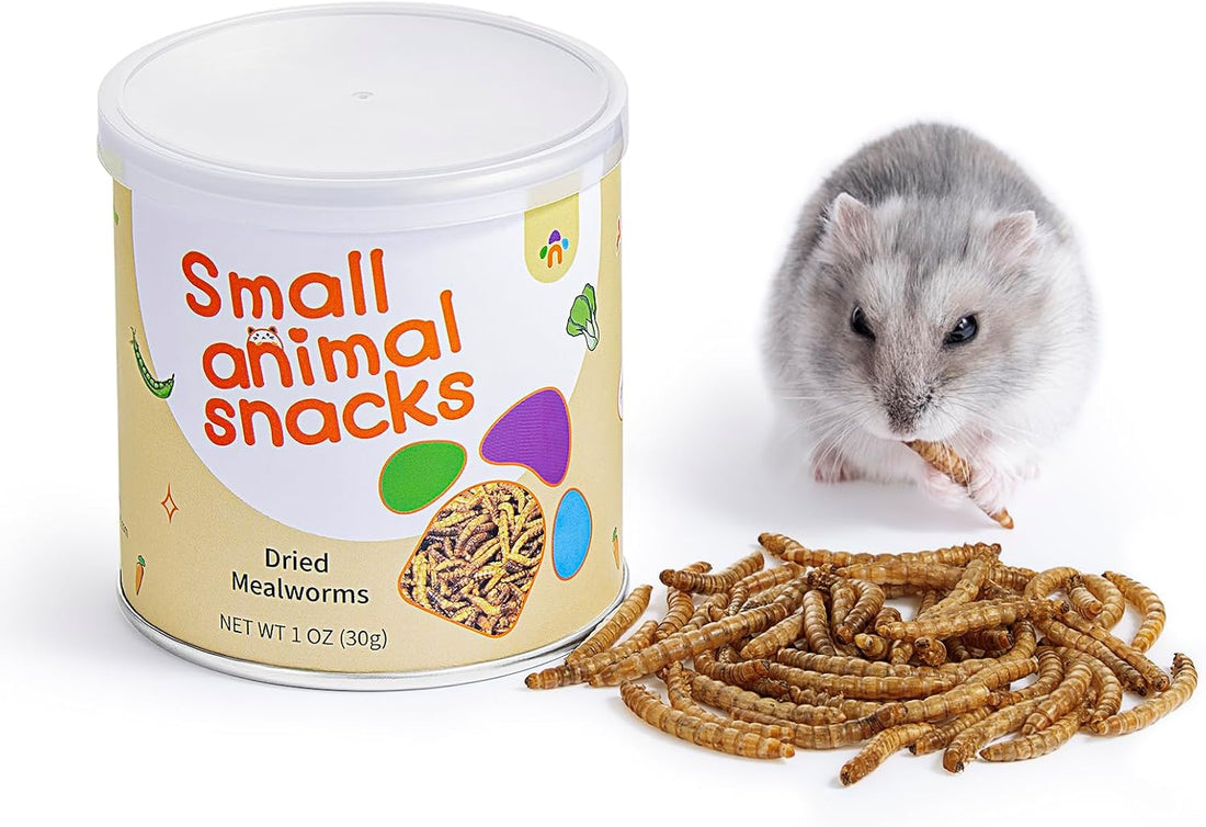 Niteangel Small Animal Snack & Treats - Dried Worms & No Additive