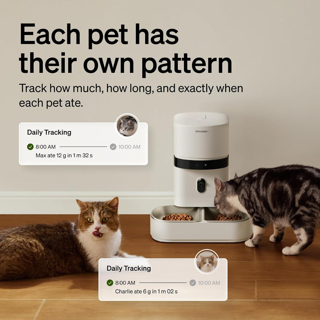 PETLIBRO Automatic Cat Feeder for 2 Cats